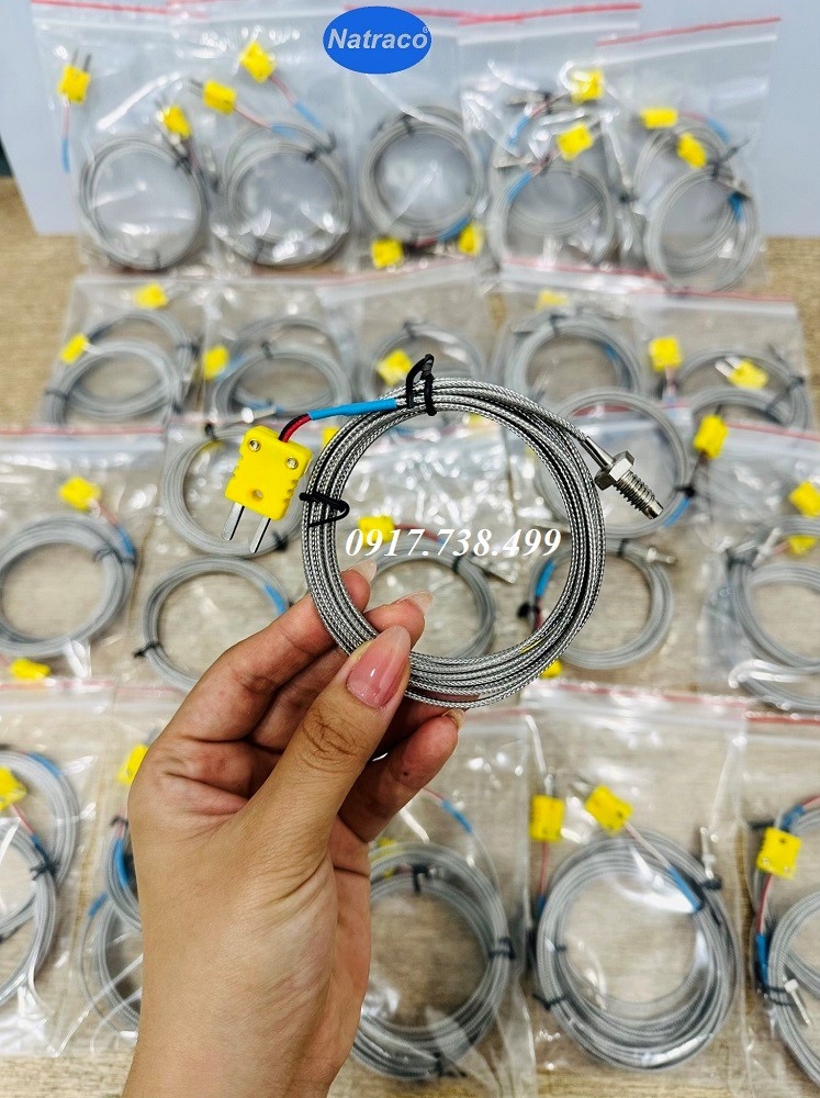 Cảm biến nhiệt 2m đo nhiệt độ trong lõi bê tông