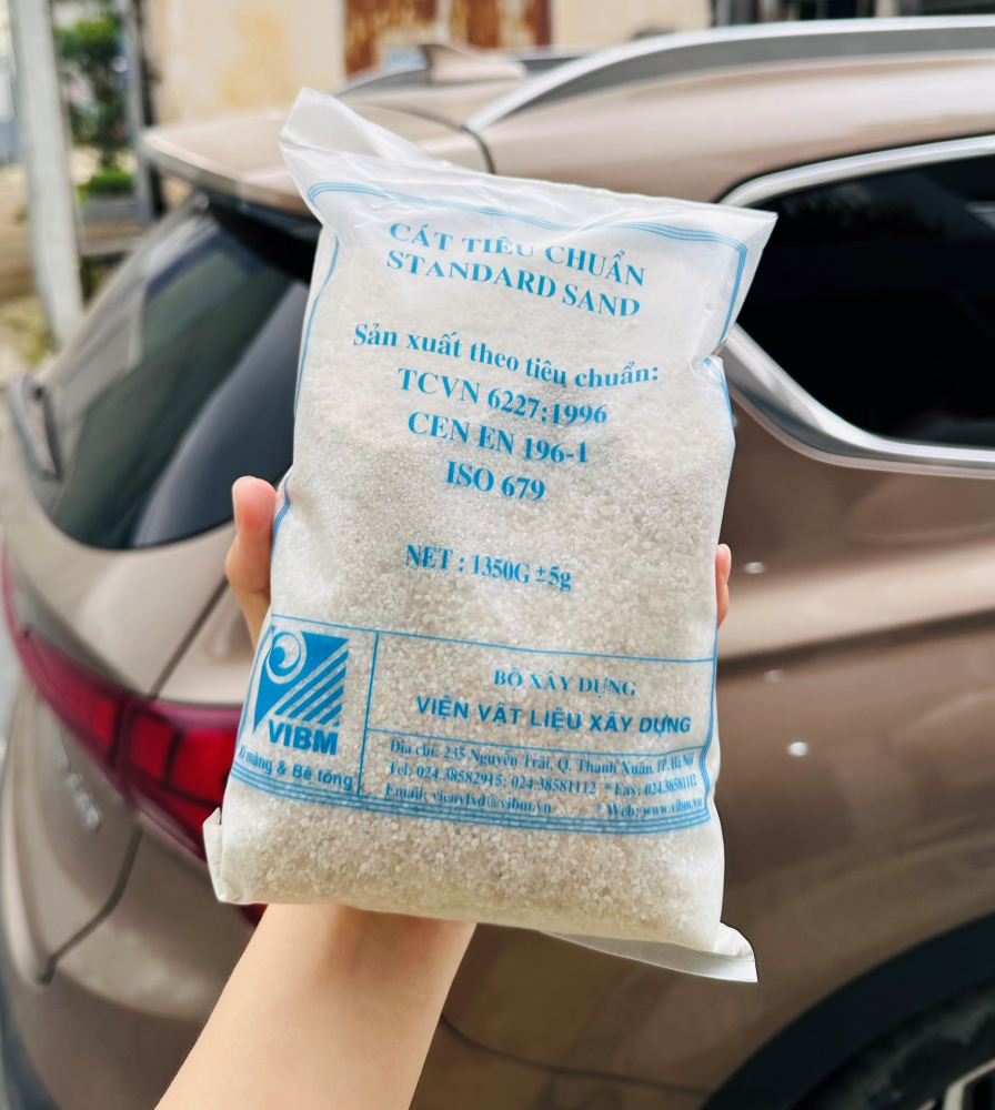 CÁT THÍ NGHIỆM XI MĂNG