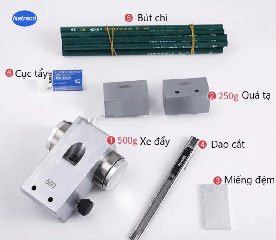 Dụng cụ đo độ cứng màng sơn bằng bút chì